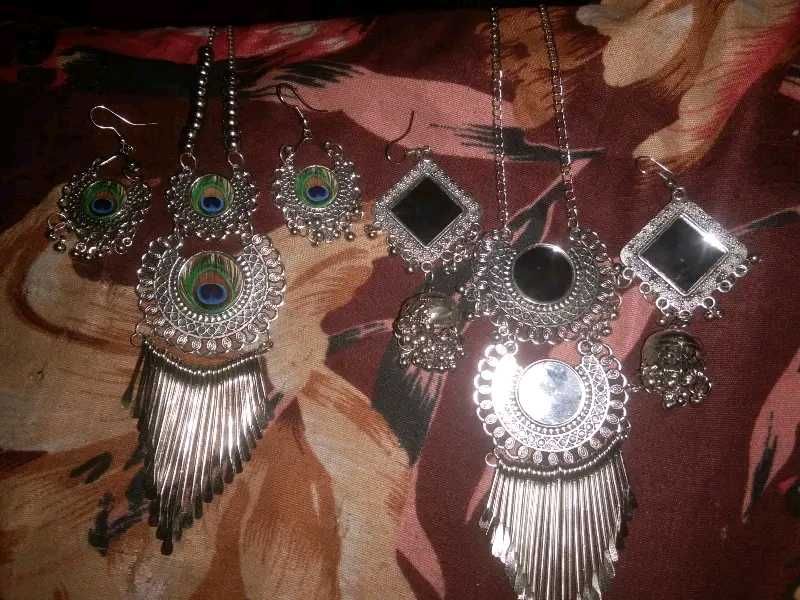 Silver Boho Jewelry Set