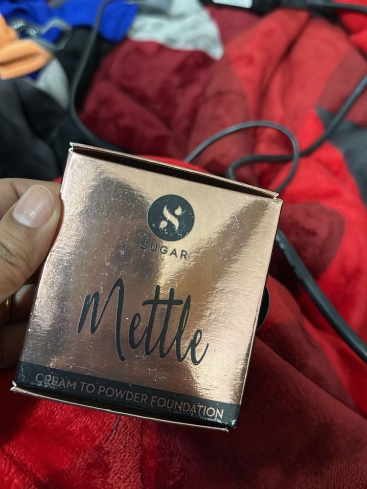 Sugar Mettle Cream to Powder Foundation