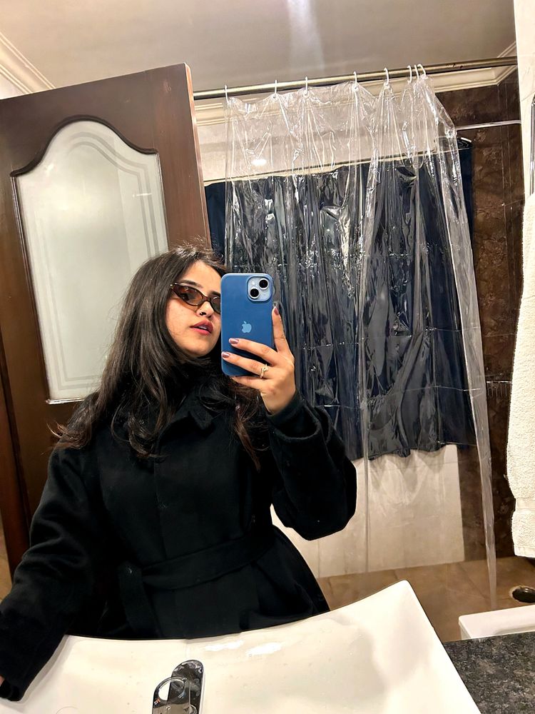 Black Warm Overcoat 🖤