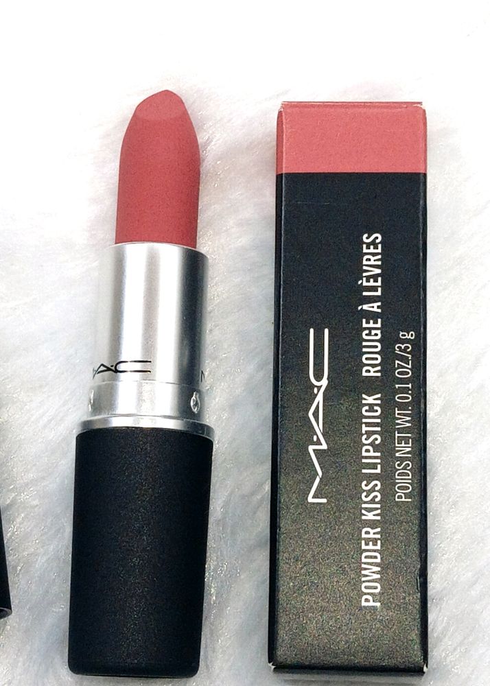 Mac Powderkiss Lipstick A Little Tamed 🩷
