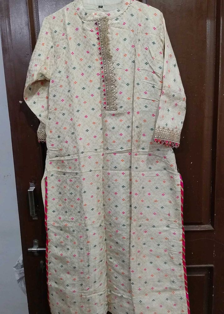 Embroidered Kurta Pajama Set