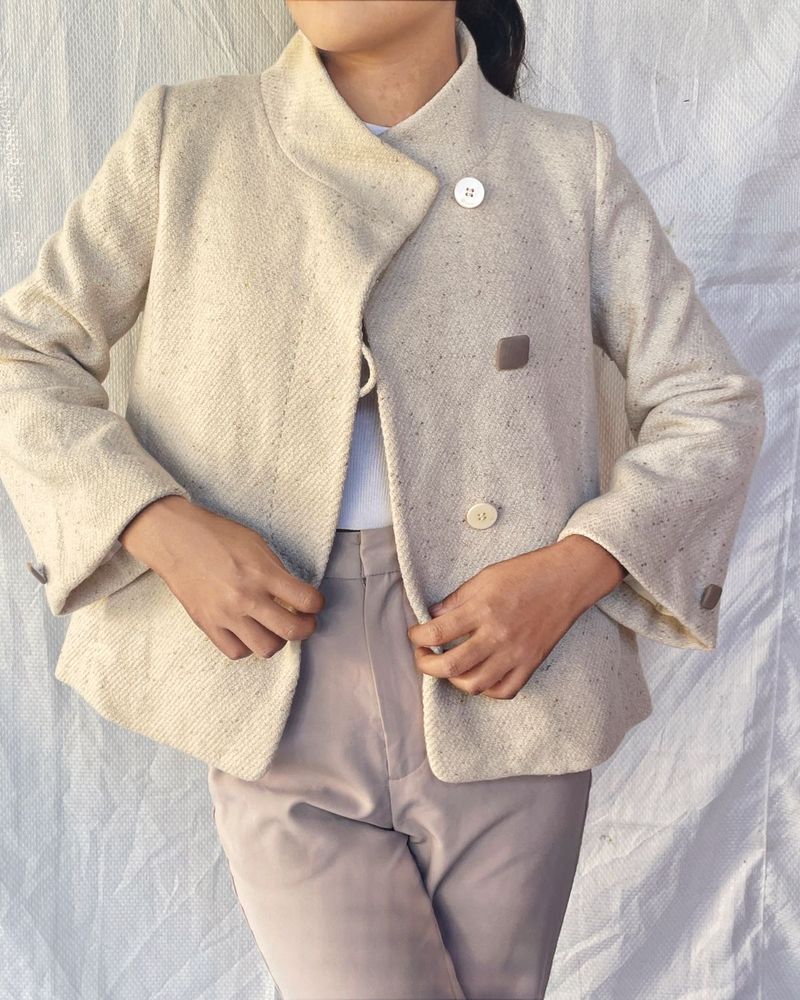 Tweed Blazer🤍🤍