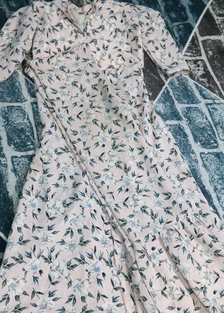 Floral Print Maxi Dress