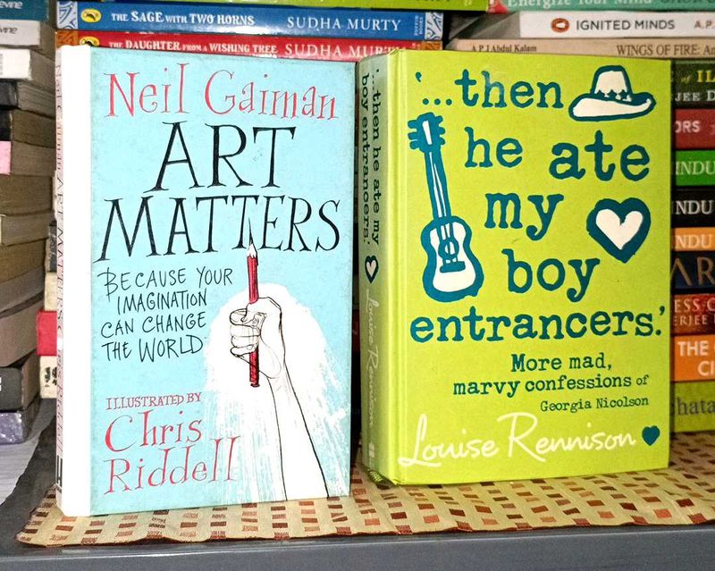 Neil Gaiman &amp; Louise Rennison Books