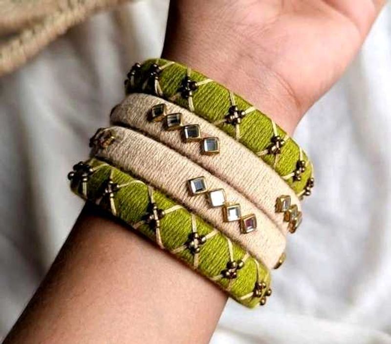 Green Bangles 💚🤌🏻