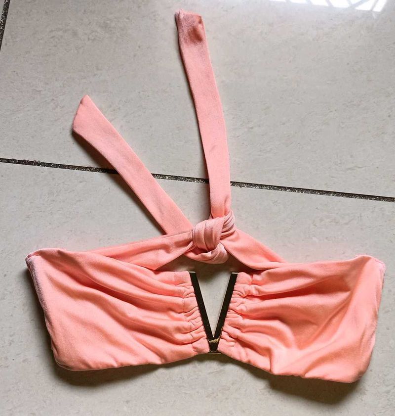 Peach Bikini Top