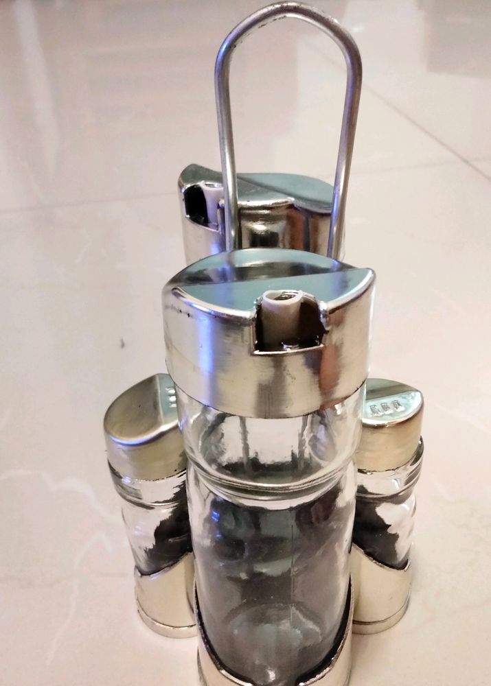 Glass Bottles With Stand Holder