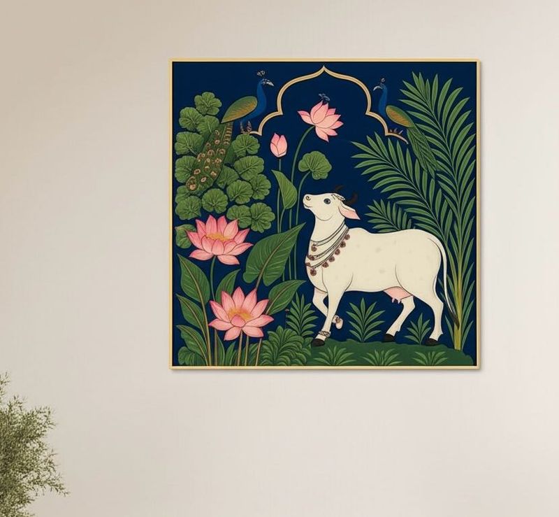 Vastu printed paintings on canvas