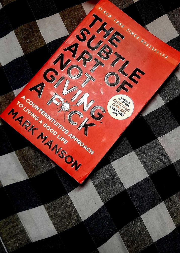 #1 The Subtle Art Of Not Giving a F*uck +  Freebie