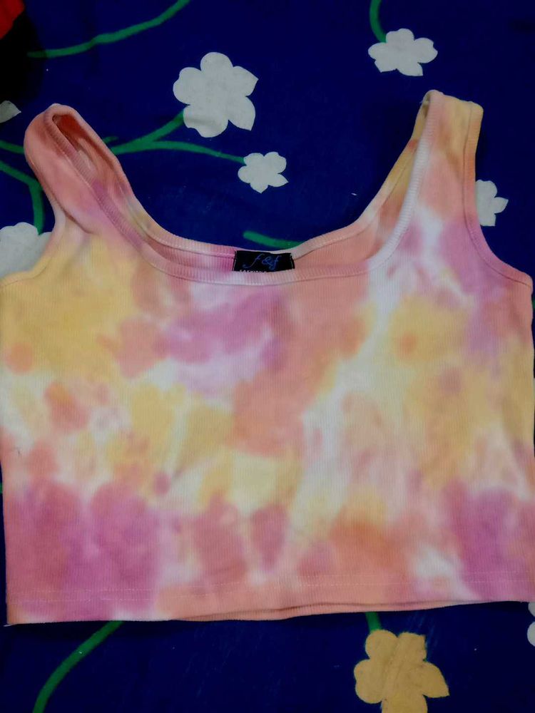 Beautiful Tie And Dye Tank Top