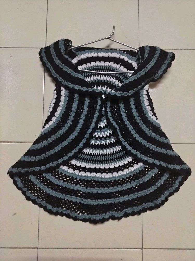 Crochet Jacket For Kids.