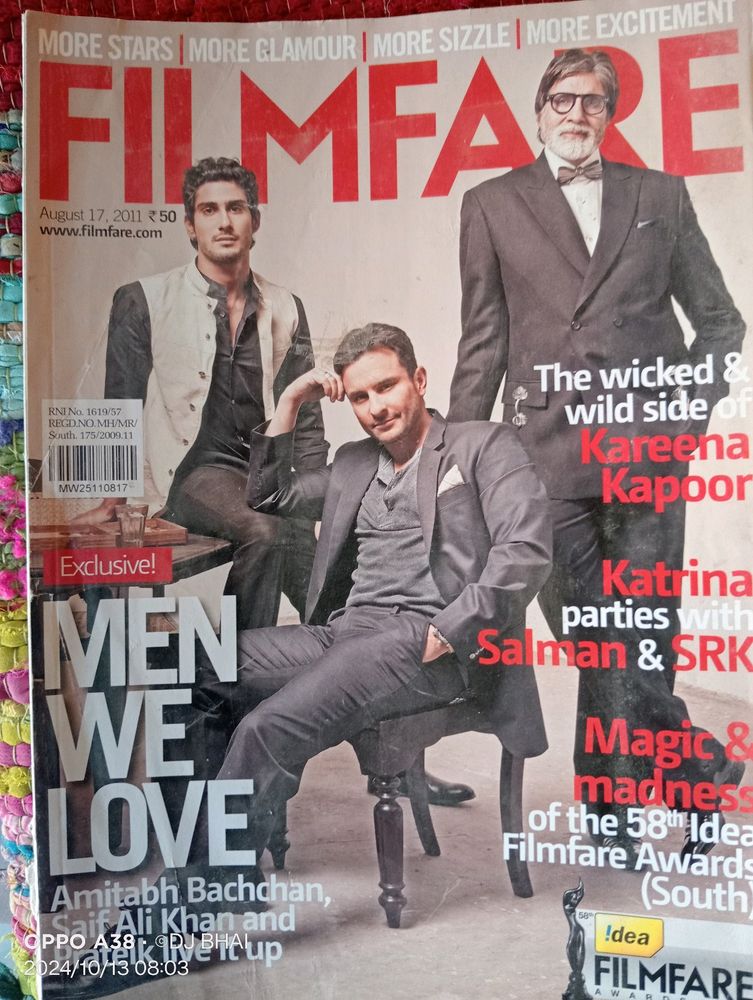 Vintage Filmfare Magazine