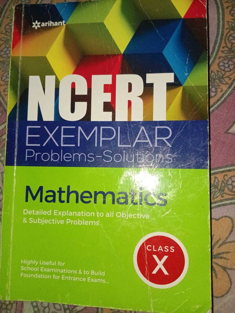 Class 10 Maths Ncert Exemplar Book