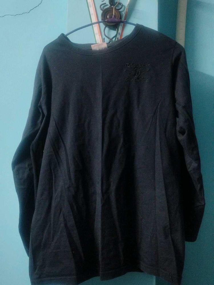 Black Long Sleeve Top
