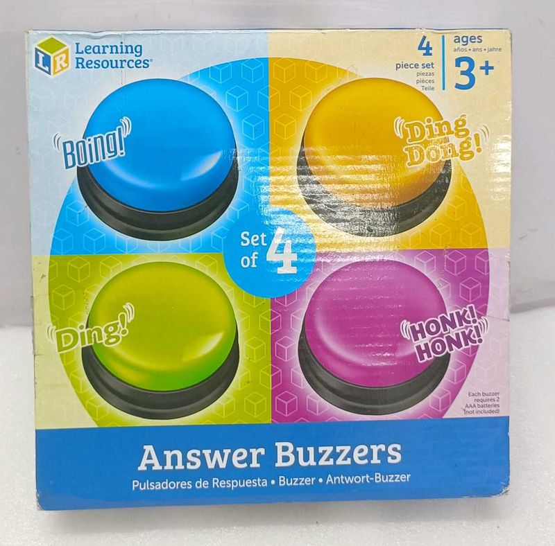 Learning Resources Lights and Sounds Buzzers