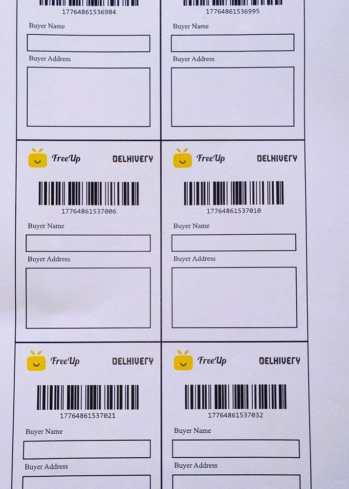 Polybag For Packaging Product &amp; Level Scan Sticker
