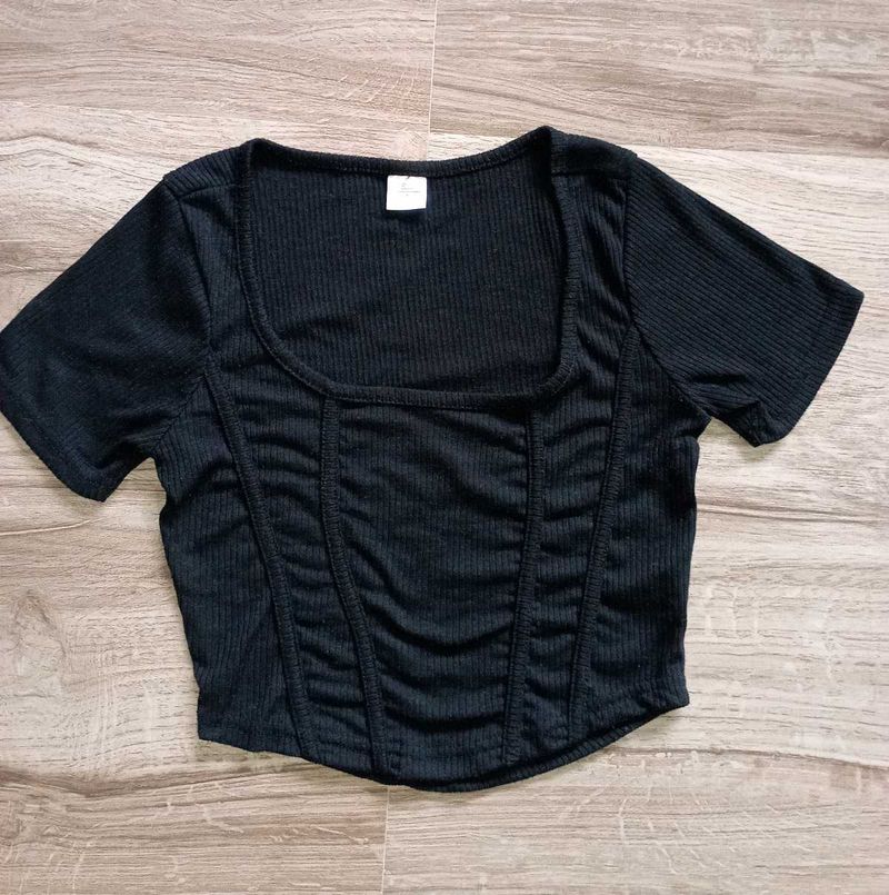 Ribbed Crop Top