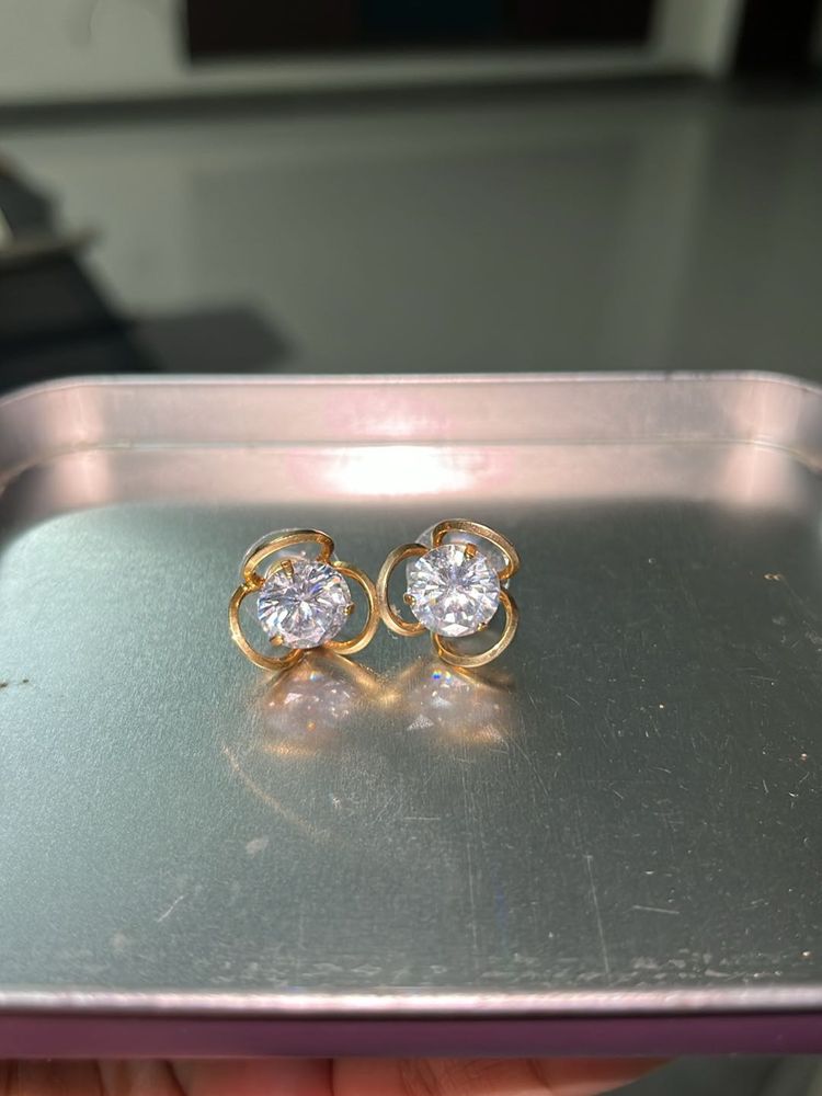 Cute Flower Shaped Studs
