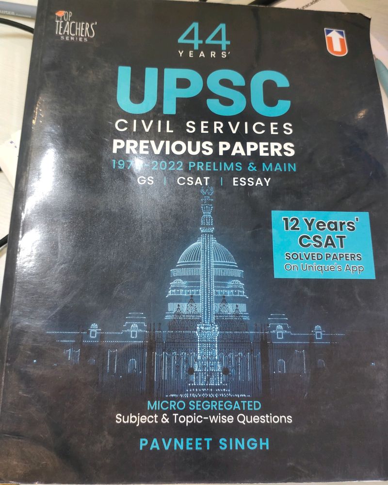 Upsc Pyq Book Pavneet Singh