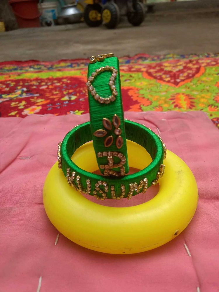 New Silk Name Bangles
