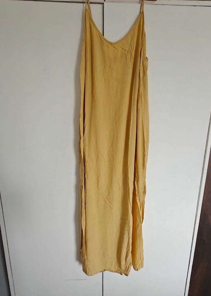 Yellow Slip Dress