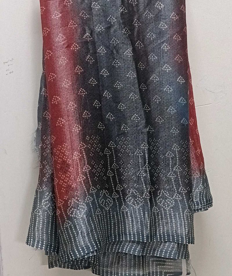 Elegant multi colour saree