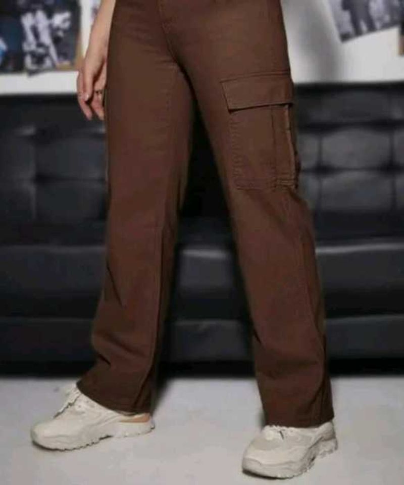 Brown Cargo Pants