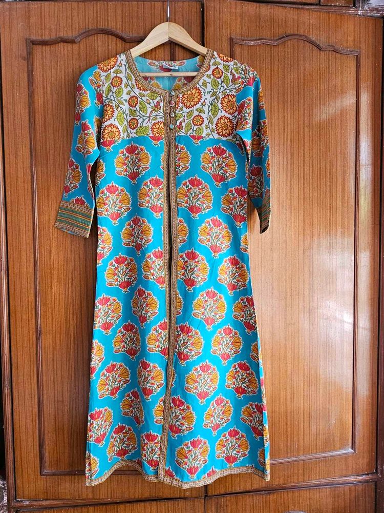 Gulab Chand Block Print Kurti