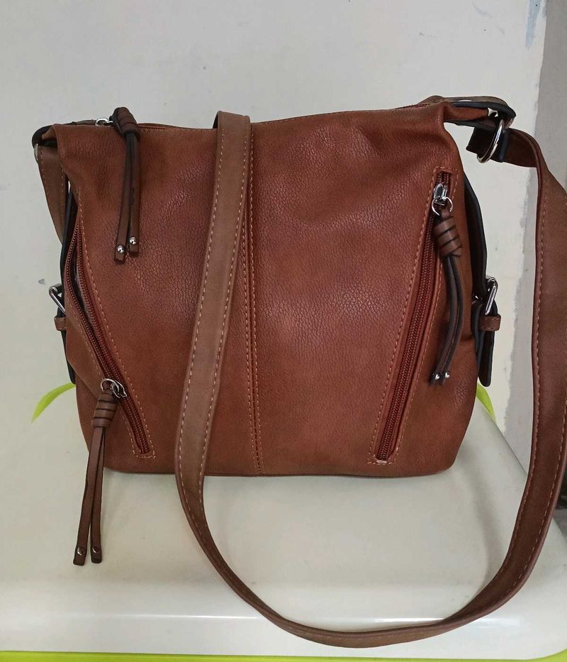 Brown Crossbody Bag superb quality 👍