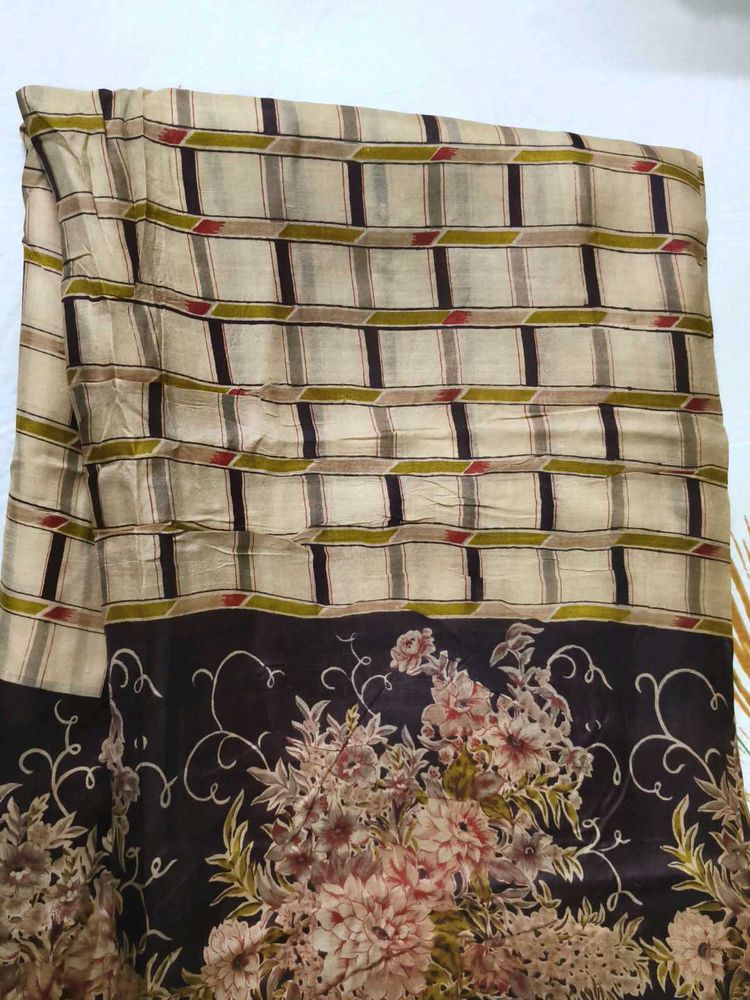 Silk Saree Retro Style
