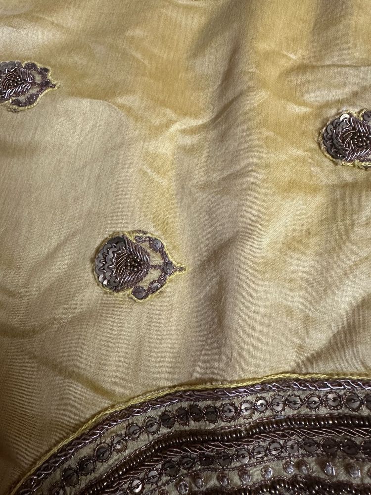 Beaded Yellow Dress