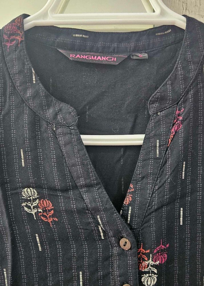 Floral Print Kurta