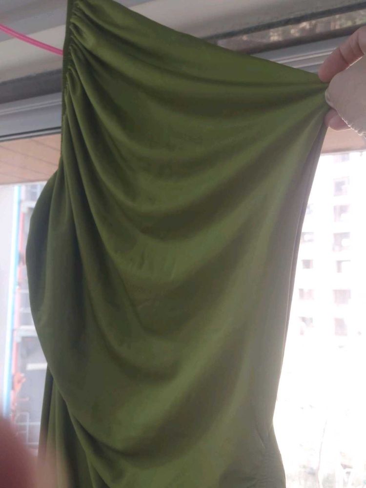 Olive Green Dress