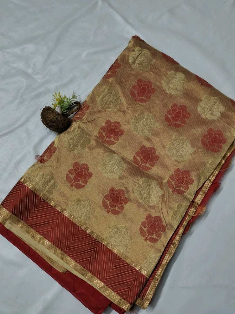 Elegant Floral Saree