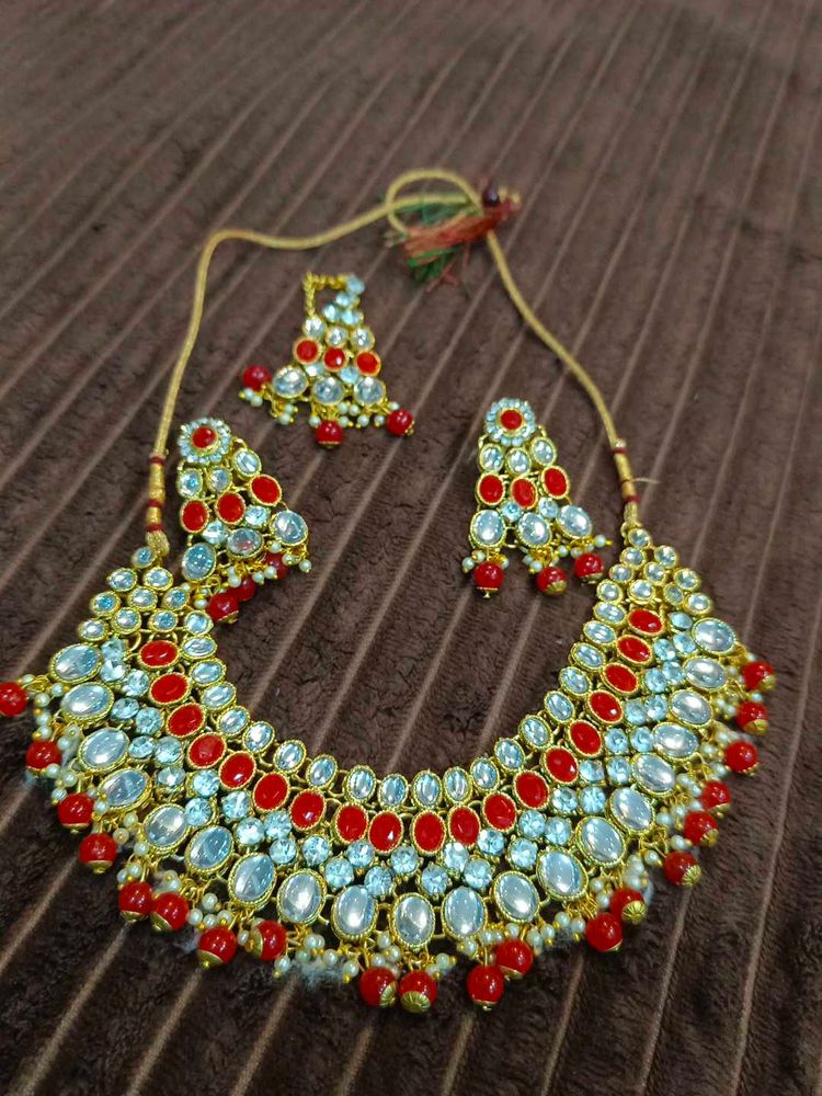 Kundan Jewellery Set