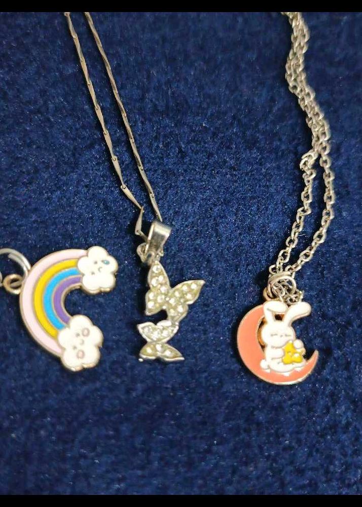 Cute Charm Necklace (Set Of 6)
