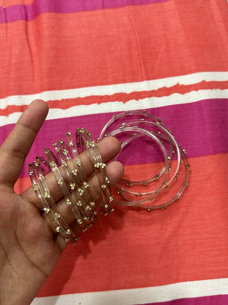 Ethereal Glass Bangles