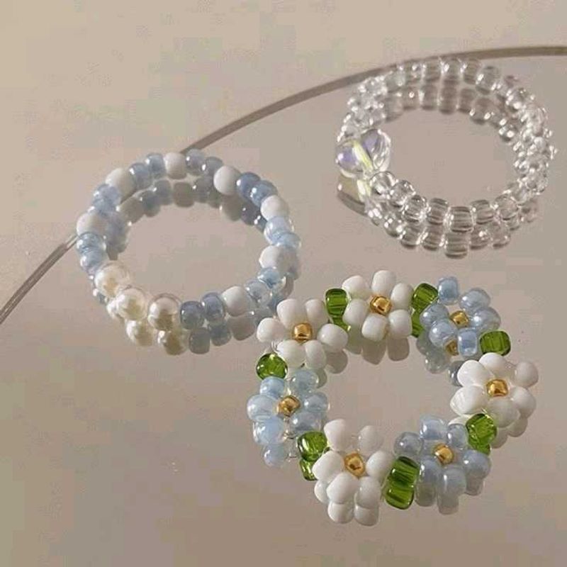 Beaded rings🎀