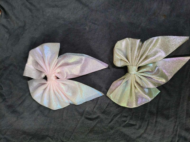 Pack Of 2 Party Look Hair Bow 😍😘