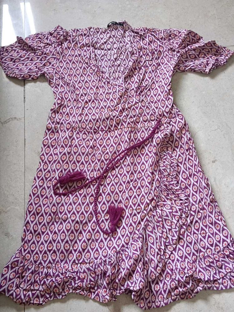 Zudio 11-12 Yrs Angrakha Dress