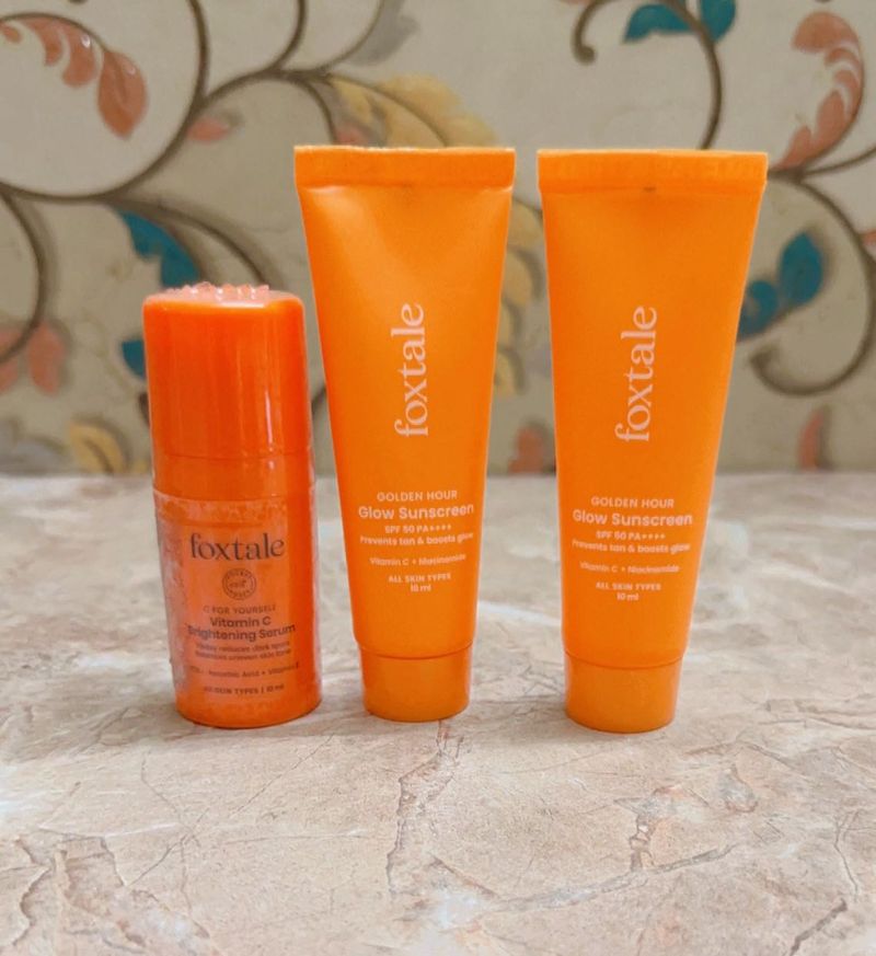 Foxtale Serum &amp; Sunscreen Combo
