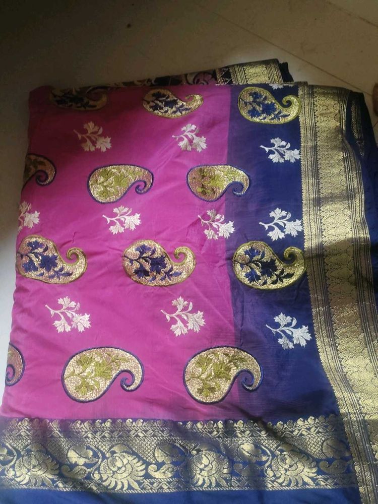 New saree one time used