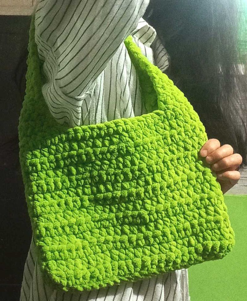 Handmade Crochet Shoulder Bag