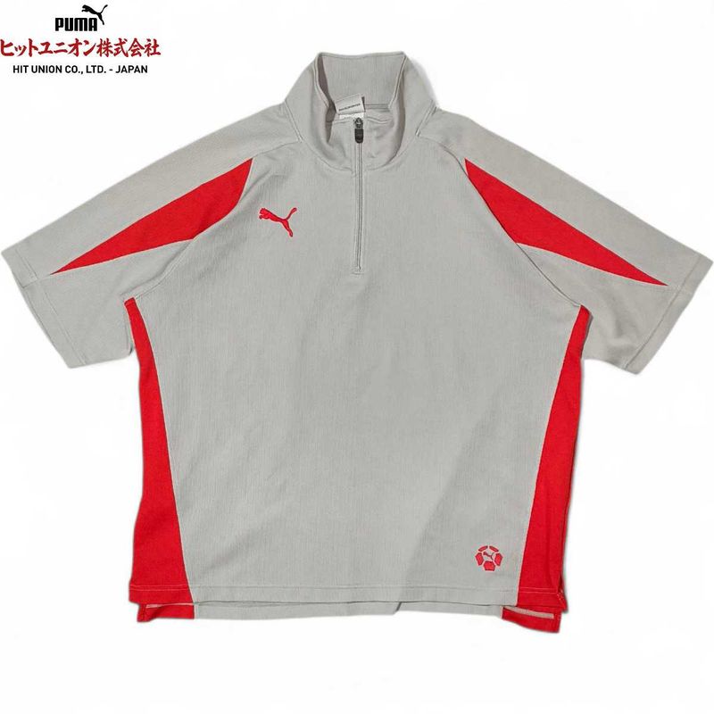 Vintage Puma Japan 🇯🇵 1/2 Zip Jersey | Rare 90s