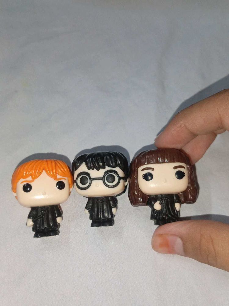 Harry Potter trio models