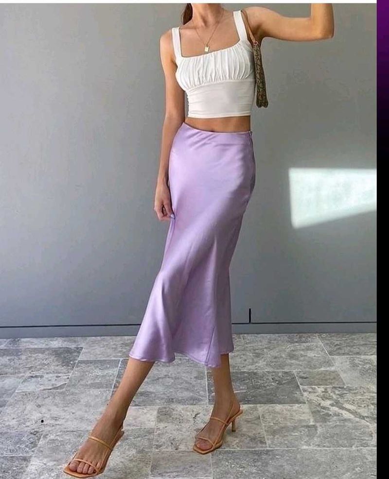 Satin Skirt