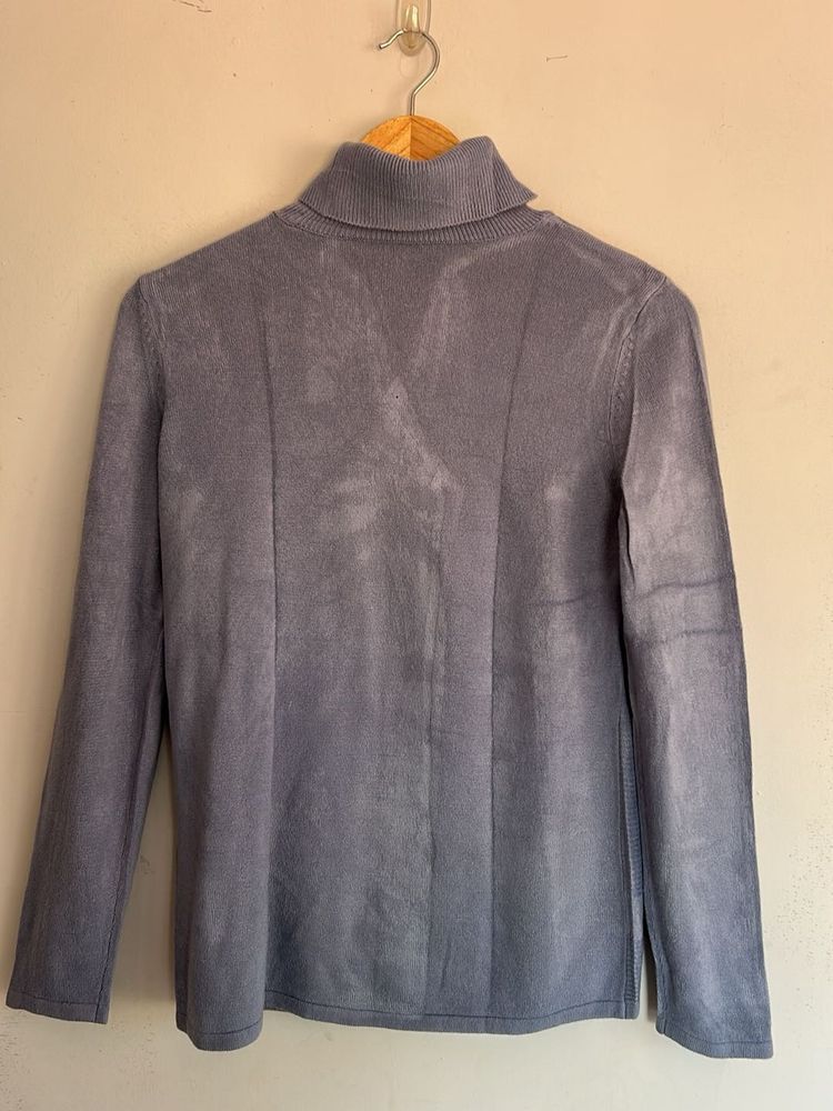 Elegant Turtleneck Long Sleeve Top