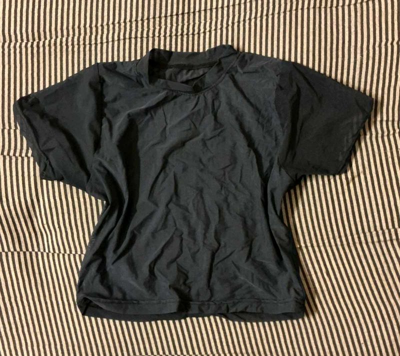 Casual Dark Blue T-Shirt