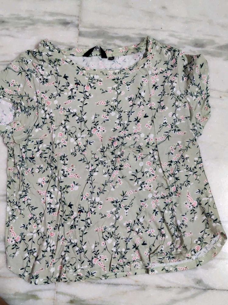 Floral Print Top