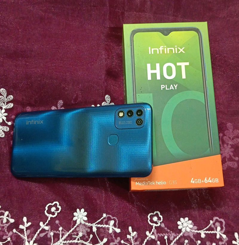 Infinix Hot 10 Play Working Mobile